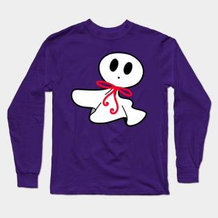 Ribbon Bowtie Ghost Long Sleeve T-Shirt